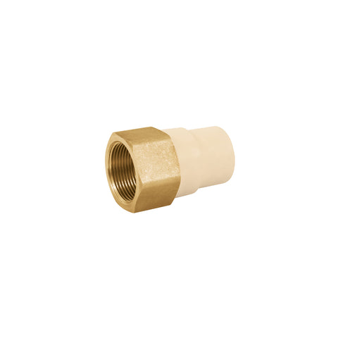 Adaptador hembra de CPVC 1-1/4' con inserto de latón, FOSET | CPVC-644 | 48960