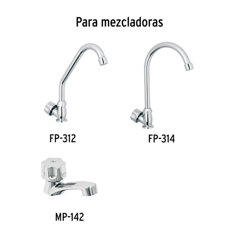 Maneral de respuesto para mezcladora plástica, FOSET BASIC | MMP-100I | 49030