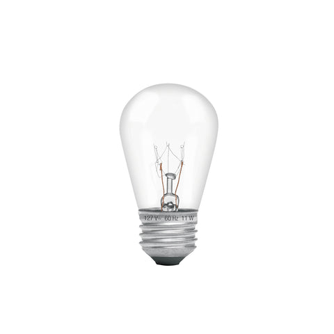 Lámpara incandescente S14 11 W luz cálida, Volteck | FI-11 | 49091