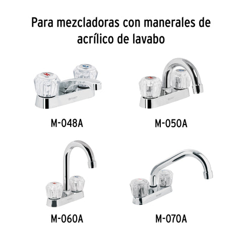 Bolsa con 2 cartuchos cerámicos para mezcladoras, FOSET | CARCE-1 | 49099