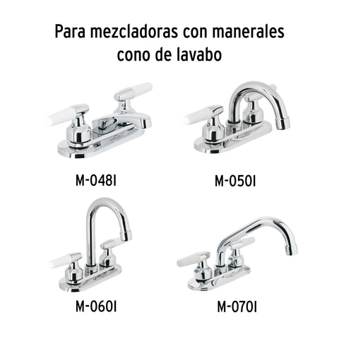 Bolsa con 2 cartuchos cerámicos p/mezcladoras, FOSET | CARCE-4 | 49100