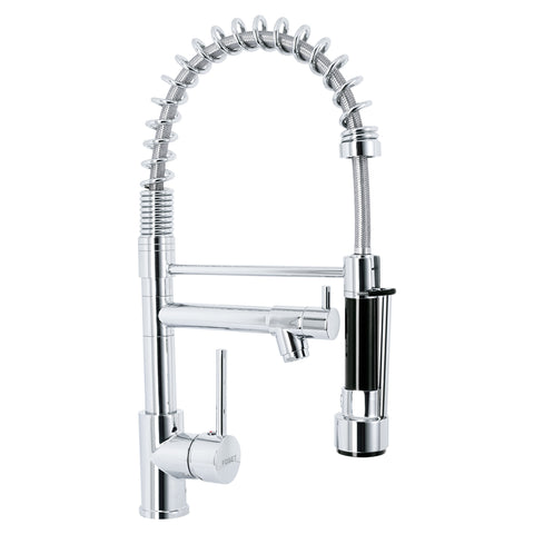 Monomando con doble salida para fregadero, Cromo, ELEMENT | ELF-84 | 49106