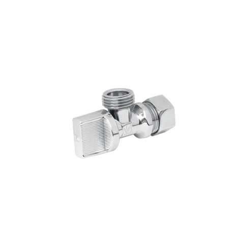 Llave angular 1/2', 1/4 de vuelta, barrilito, FOSET | ANG-01B | 49111