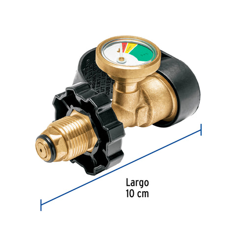 Indicador de nivel de llenado para cilindro de gas, FOSET | MANO-1G | 49117