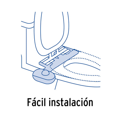 Bidet para WC de 2 piezas, FOSET | BIDE-45 | 49144