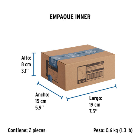 Regadera cónica 2-1/2',metálica, brazo y chapetón, cromo-oro | R-509G | 49147