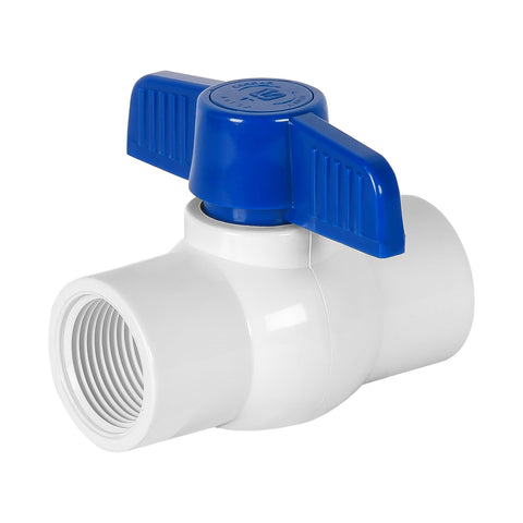 Válvula esfera de PVC 1' roscable, FOSET | PVC-ES-1R | 49152