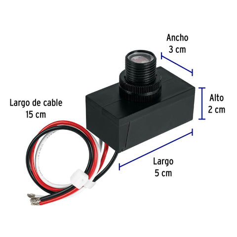 Interruptor fotoeléctrico 127 V, Volteck | SEFO-LSI | 49199