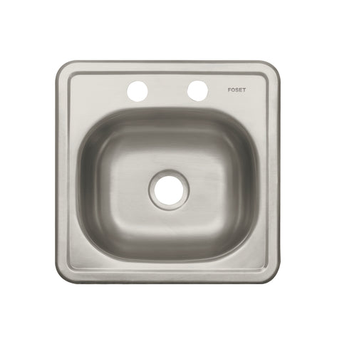 Tarja de empotrar sencilla 38x38cm, FOSET BASIC | TA-38B | 49208