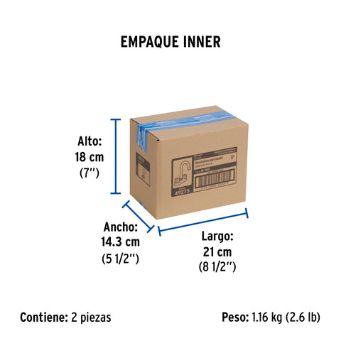 Mezcladora 4' para lavabo, cuello bar, cartucho cerámico | M-060 | 49275