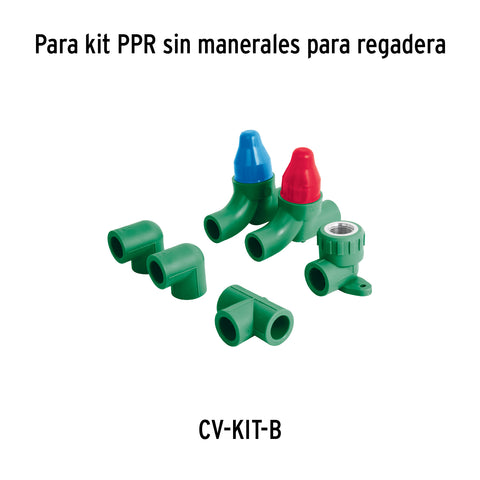 Bolsa con 2 cartuchos cerámicos p/llaves de empotrar de PPR | CV-CARCE | 49293