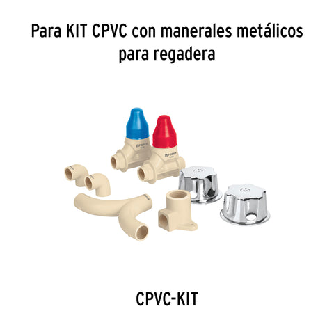 Bolsa con 2 cartuchos cerámicos p/llaves de empotrar de CPVC | CPVC-CARCE | 49294
