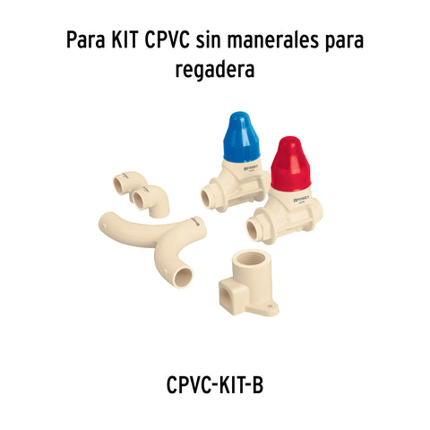 Bolsa con 2 cartuchos cerámicos p/llaves de empotrar de CPVC | CPVC-CARCE | 49294