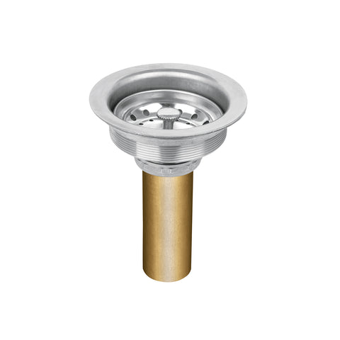 Contracanasta 3-1/2' inox, tubo latón, FOSET | CO-813 | 49352