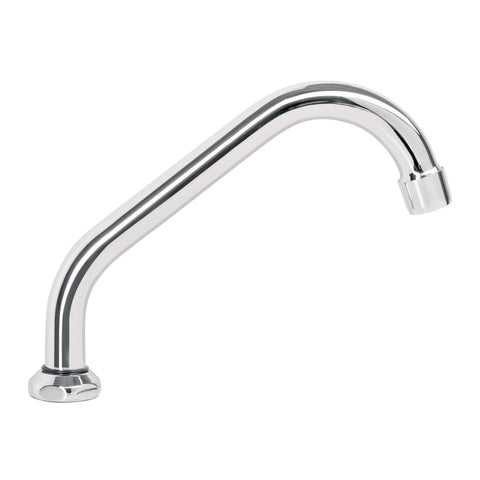 Cuello corto para mezcladora de fregadero, cromo, AQUA | AQCR-92 | 49360