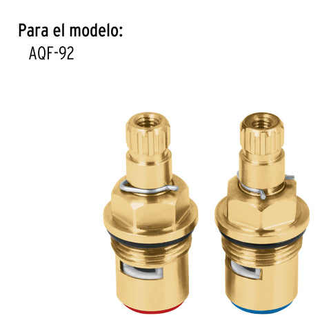 Bolsa con 2 cartuchos cerámicos para AQF-92, FOSET | CARCE-10 | 49361