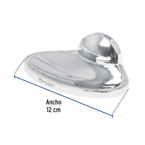 Jabonera metálica, FOSET AQUA | AQA-74 | 49404