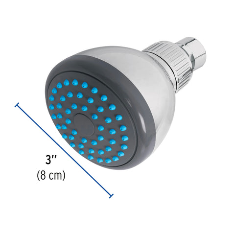 Regadera redonda de ABS 3' sin brazo, FOSET BASIC | R-507S | 49413