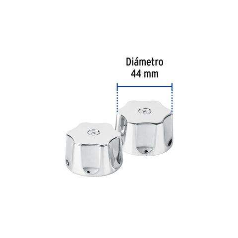 Jgo manerales hex para AQF-92 de pared, fregadero,cromo AQUA | AQMM-80 | 49443
