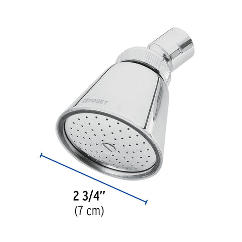Regadera redonda 2-3/4', latón, sin brazo, cromo, AERO | R-200S | 49468