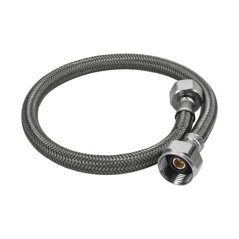 Manguera p/WC, vinilo gris, 1/2' x 7/8', 50 cm | FWC-50V | 49530