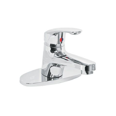 Monomando lavabo, ABS, nariz recta, con cubierta, BASIC | MP-420 | 49550