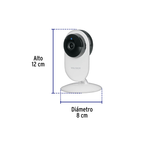Cámara WiFi Fija 2MP, Volteck | CTV-20W | 49558