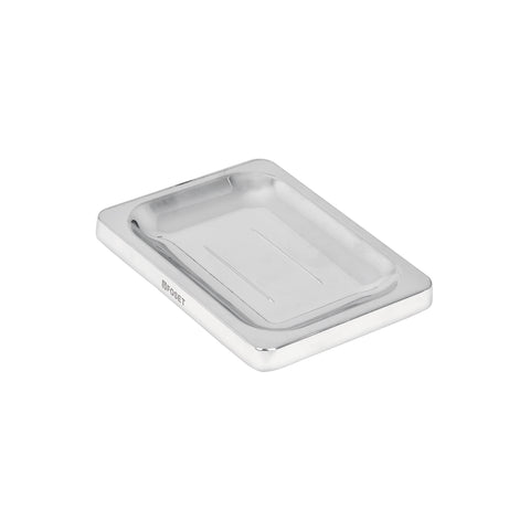 Jabonera metálica, cromo, BASIC | A-908 | 49611