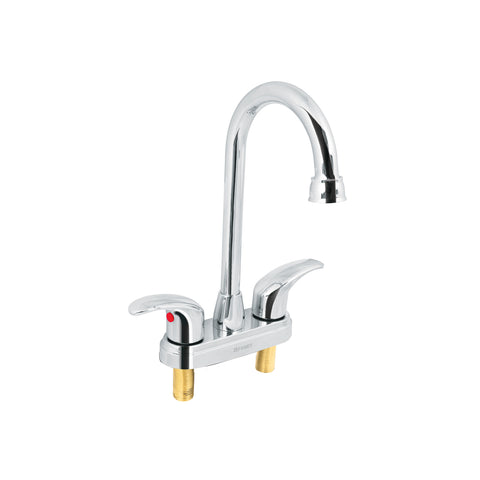 Mezcladora lavabo 4' cromo, tipo bar, palanca, AQUA | AQM-62 | 49691