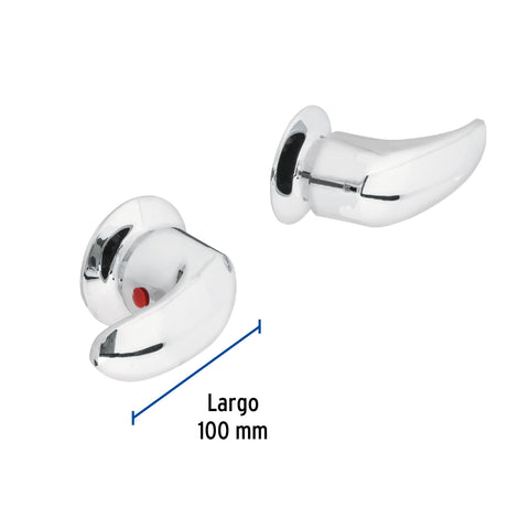 Juego de manerales de palanca para regadera, cromo, AQUA | AQMR-62 | 49786