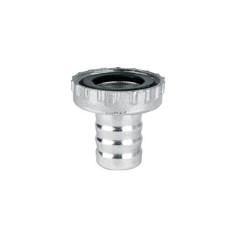 Adaptador metálico 1/2' para manguera, FOSET | ADJ-1/2Z | 49826