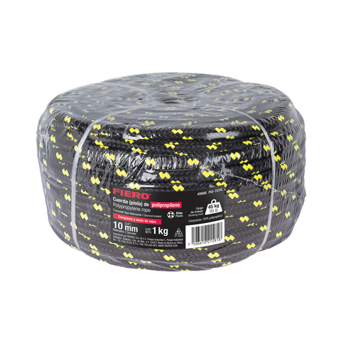 Piola de Polipropileno trenzada, multicolor, 10mm, 1 Kg | PIO-101K | 49866