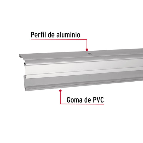 Guardapolvo automático 100 cm aluminio, HERMEX | GUPO-100AA | 49884