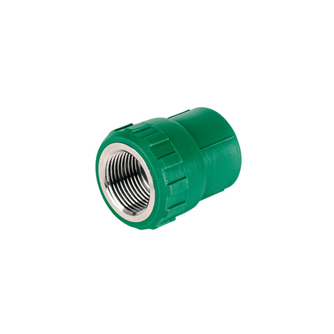 Adaptador PPR 3/4' hembra con inserto metálico, FOSET | CV-602 | 49886