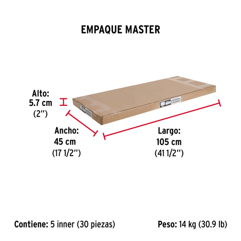 Guardapolvo automático 100 cm blanco, HERMEX | GUPO-100AB | 49889