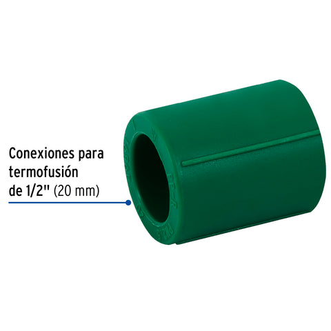 Cople de PPR, 1/2' (20mm), FOSET | CV-261 | 49891
