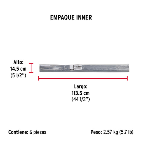Guardapolvo automático 100 cm negro, HERMEX | GUPO-100AN | 49894