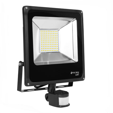 Reflector LED para exteriores 50W 6500K con sensor, VOLTECK | REF-903L | 49896