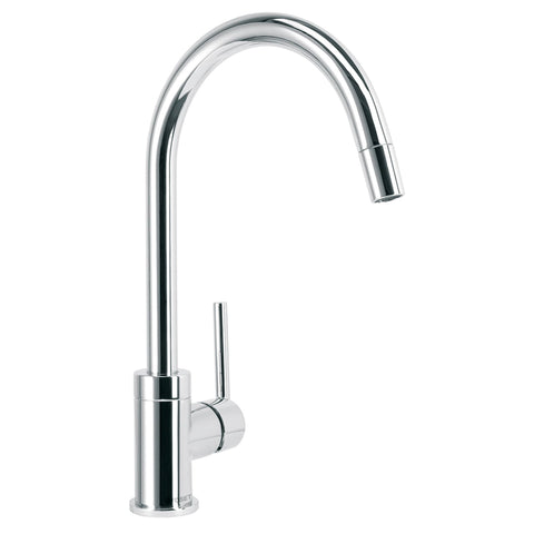 Monomando cromo nariz retráctil para fregadero, ELEMENT | ELF-82 | 49914