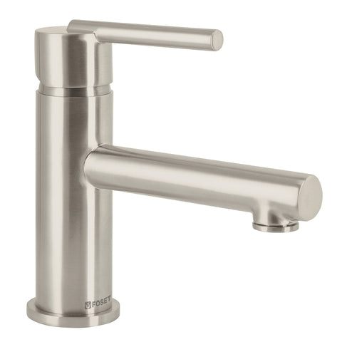 Monomando corto satín para lavabo, FOSET ELEMENT | ELM-45N | 49940