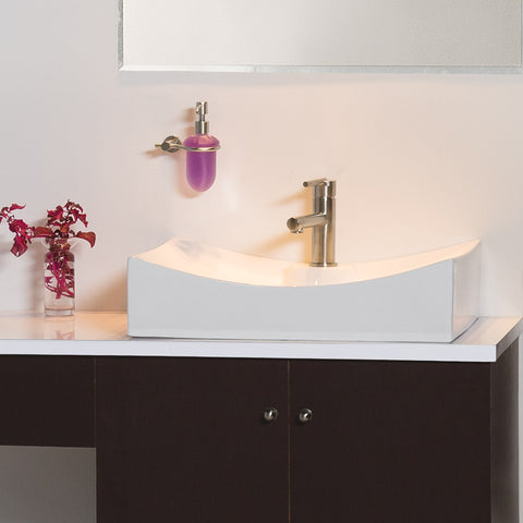 Monomando corto satín para lavabo, FOSET ELEMENT | ELM-45N | 49940
