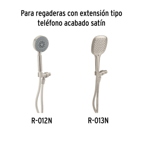 Soporte a pared, satín, FOSET RIVIERA | AR-01N | 49957