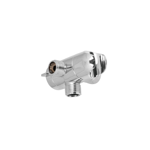 Desviador de 3 vías para brazo con soporte, cromo, RIVIERA | AR-04 | 49960