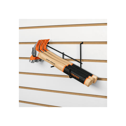 Rack para 3 martillos pulidos, uña curva, Truper | R-MO3 | 50071