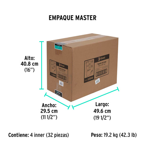 Tapete de jerga de 60 cm, KLINTEK | TAJE-60 | 53040