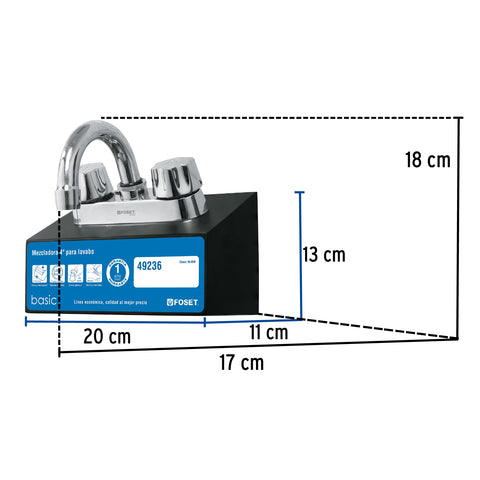 Exhibidor para mezcladora M-050, FOSET | EX-M-050 | 55293