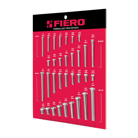 Exhididor FIERO de tornillos tipo estufa | EXF-TORE | 55552