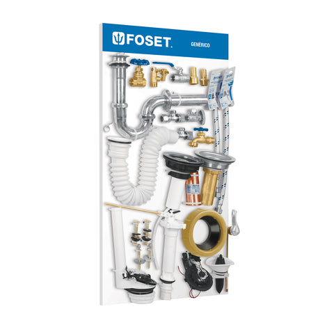 Exhibidor de productos FOSET genérico | EX-FOS-G2 | 55575