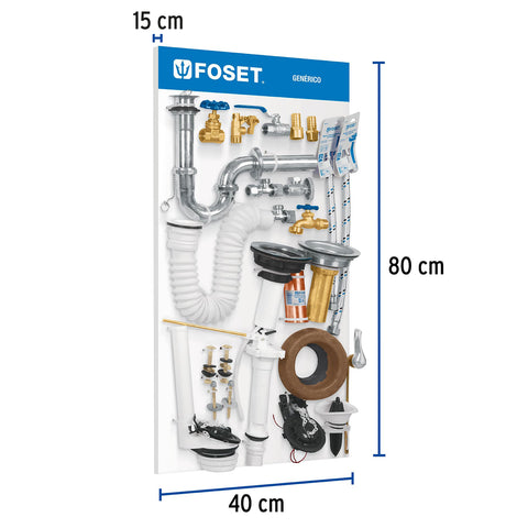Exhibidor de productos FOSET genérico | EX-FOS-G2 | 55575