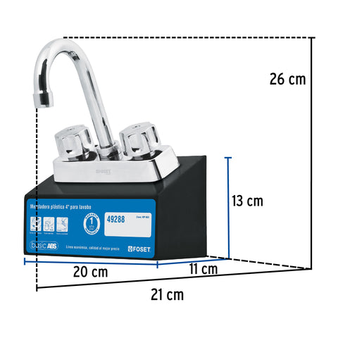 Exhibidor con mezcladora MP-060, FOSET | EX-MP-060 | 55598